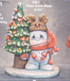 Snowman with Tree